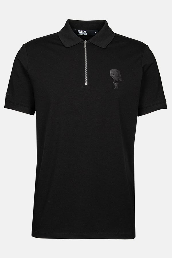 ΜΠΛΟΥΖΑ POLO KARL LAGERFELD - 990 ΜΑΥΡΟ